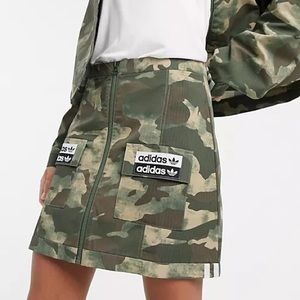 Adidas camo skirt